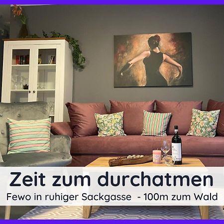 Der Fuchsbau - Fewo Lepetit - Im Sonnigen Harz - Hunde Willkommen - 100M Bis Zum Wald - Free Wlan Apartment Bad Sachsa Luaran gambar