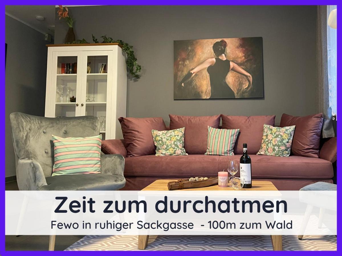 Der Fuchsbau - Fewo Lepetit - Im Sonnigen Harz - Hunde Willkommen - 100M Bis Zum Wald - Free Wlan Apartment Bad Sachsa Luaran gambar